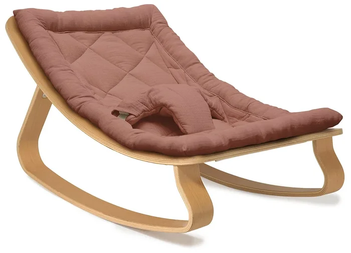 Charlie Crane LEVO Baby Rocker – Beech / Bois de rose