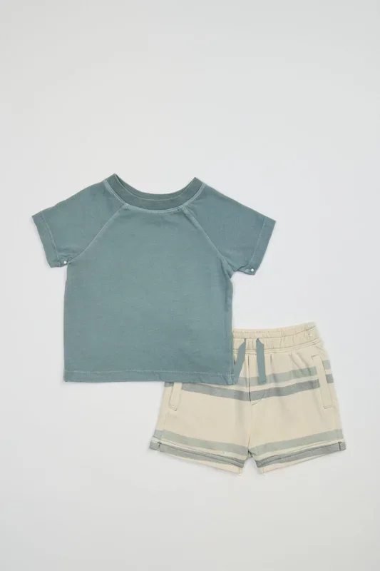 Charlie Stripe Short Set