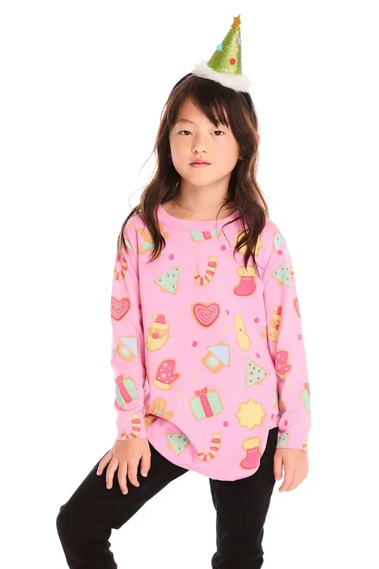 Chaser Tossed Candy Canes Tee