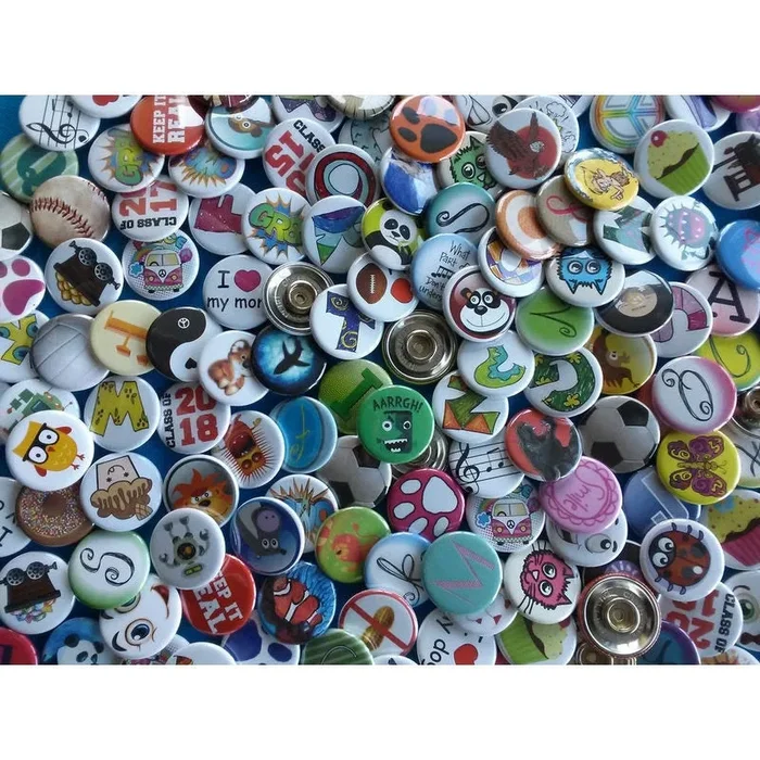 ChattySnaps Assorted Buttons