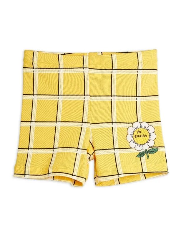 Check Biker Shorts