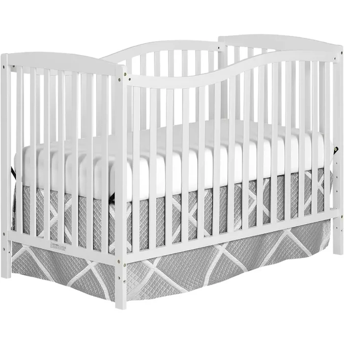 Chelsea 5-in-1 Convertible Crib – White