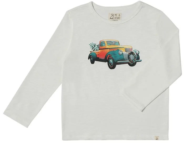 Cherokee Printed Tee | Vintage Truck Gold