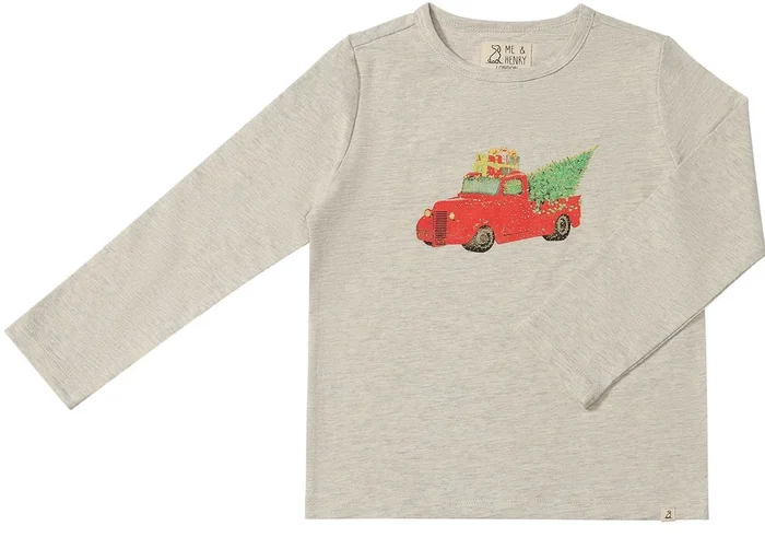 Cherokee Printed Tee | Vintage Truck Red