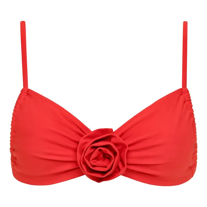 Cherry Devin Rosa Bikini Top