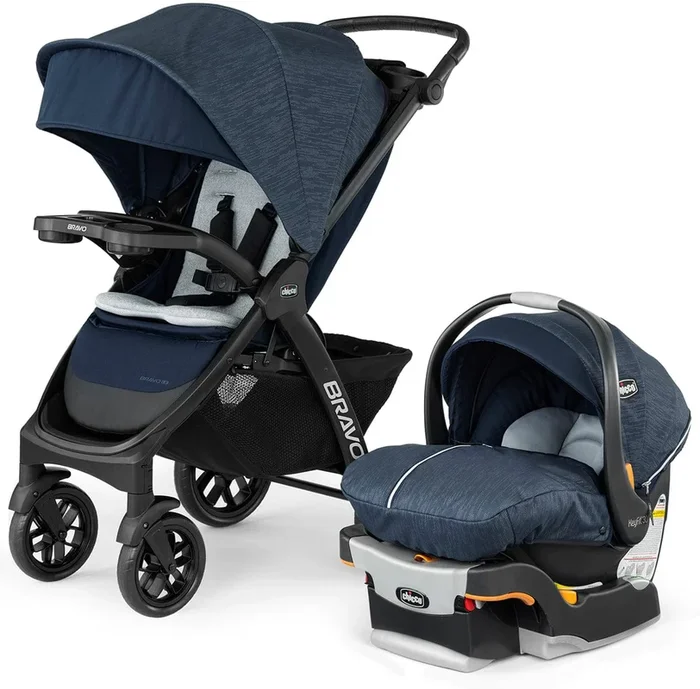 Chicco Bravo LE Trio Travel System – Harbor