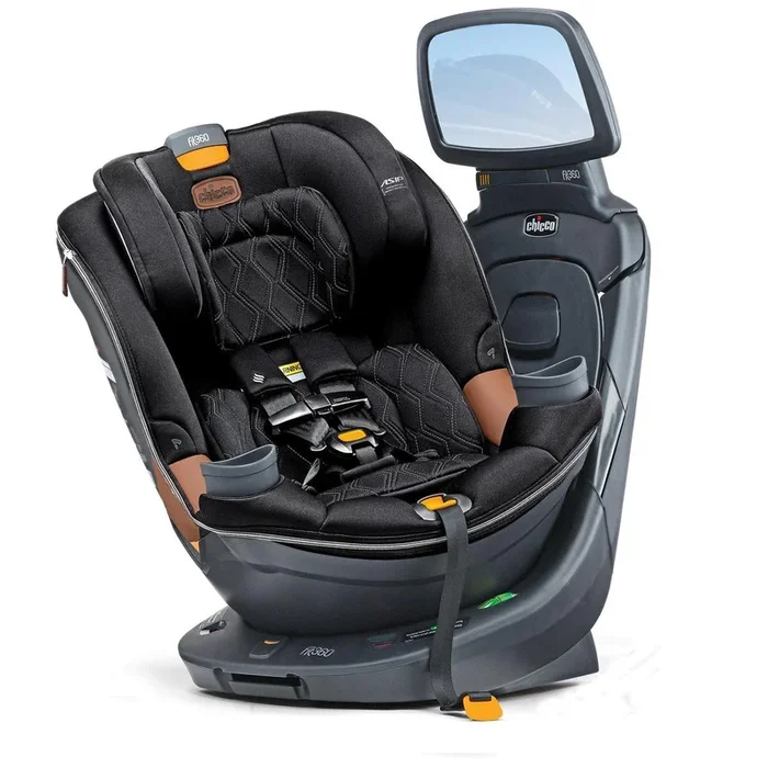 Chicco Fit360 Zip ClearTex Rotating Convertible Car Seat – Jet