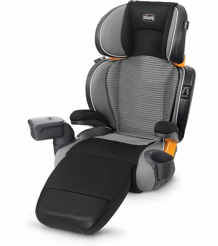 Chicco KidFit Zip Air Plus 2-in-1 High Back Belt Positioning Booster Car Seat – Q Collection
