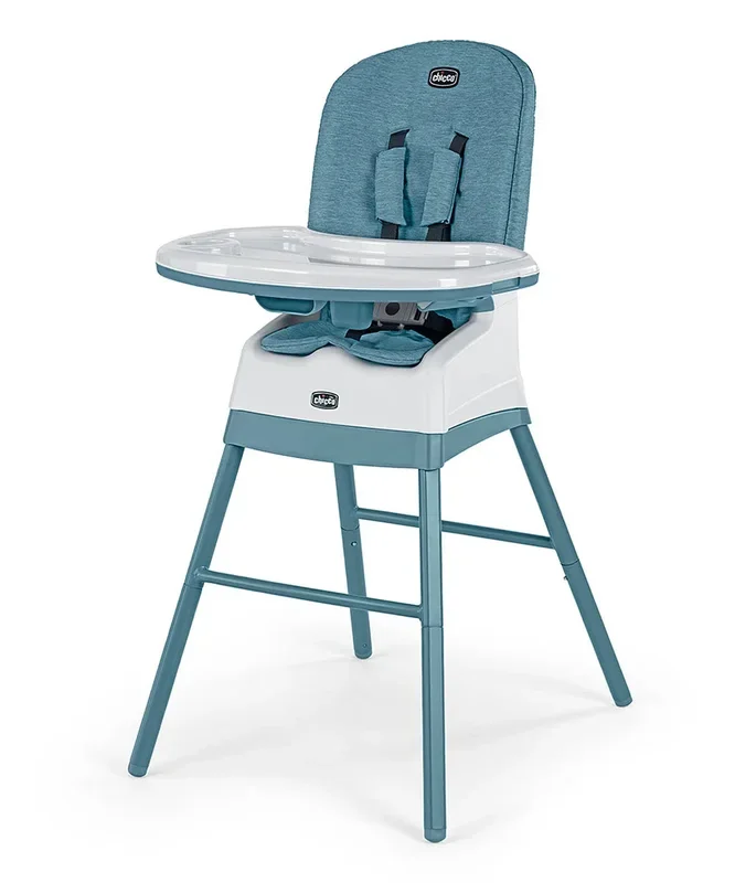 Chicco Stack Hi-Lo 6-in-1 Multi-Use High Chair – Tide