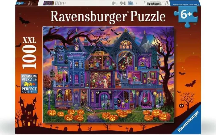 Children’s Jigsaw Puzzle Monster House Party – 100 Pieces Puzzle