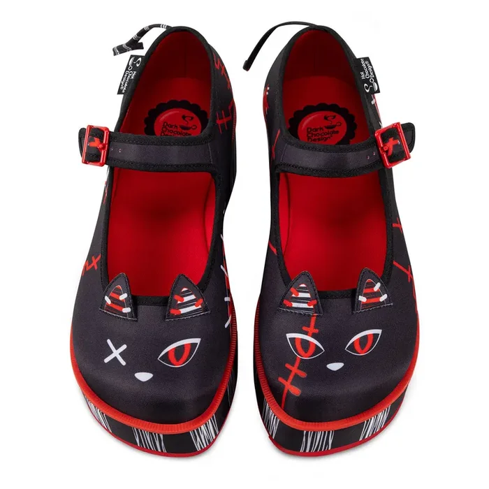 Chocolaticas® Riot Kitty Women’s Mary Jane Platform