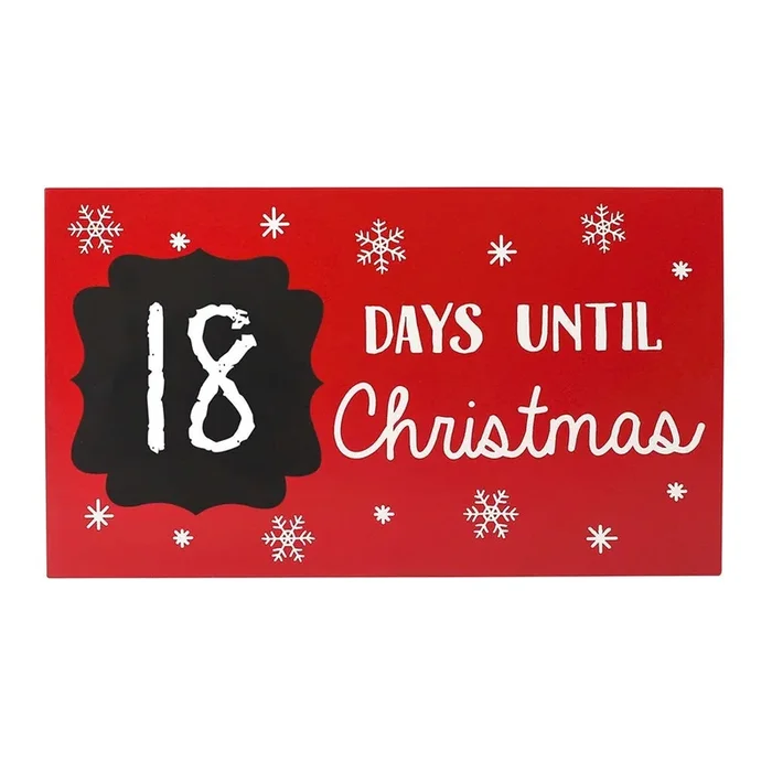 Christmas Countdown Chalkboard