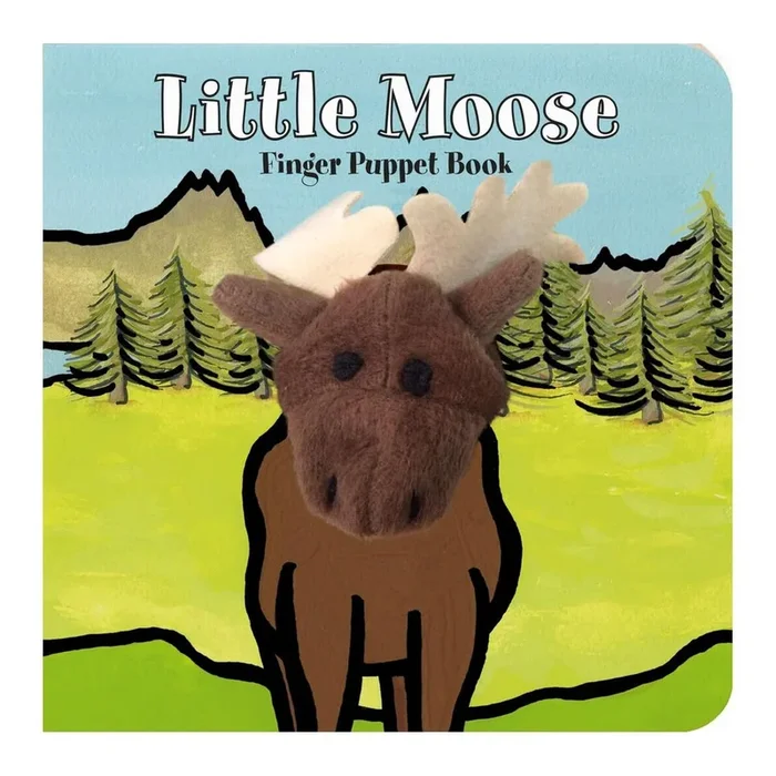 Chronicle Books Finger Puppet Book – Little Moose