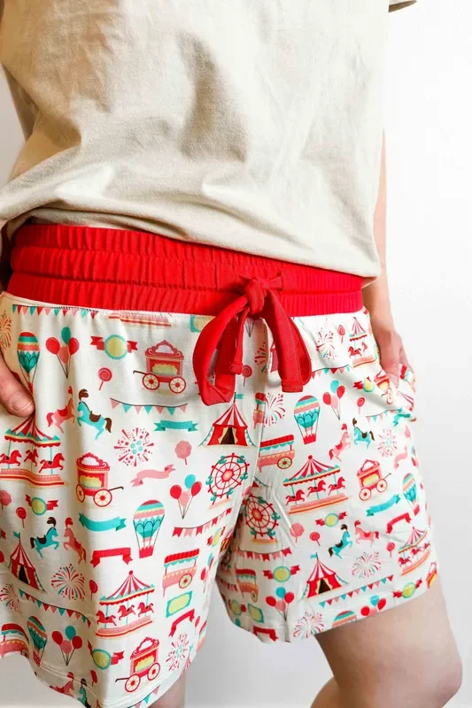 Classic Carnival | Women’s Bamboo Pajama Shorts