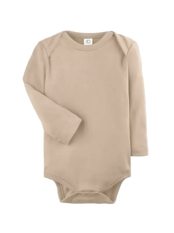 Classic Long Sleeve Bodysuit – Clay