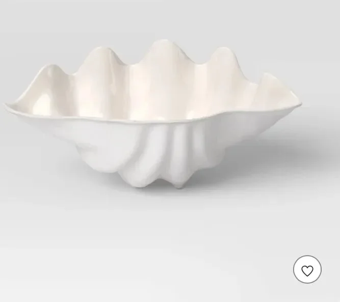 Coastal 39 fl oz Shell Serving Platter