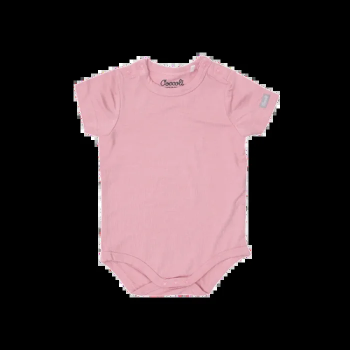 COCCOLI Modal Romper – Silver Pink