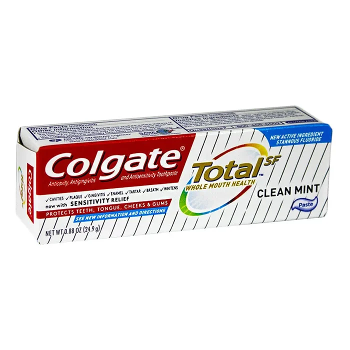 Colgate Total Clean Mint Toothpaste – 0.88 oz.