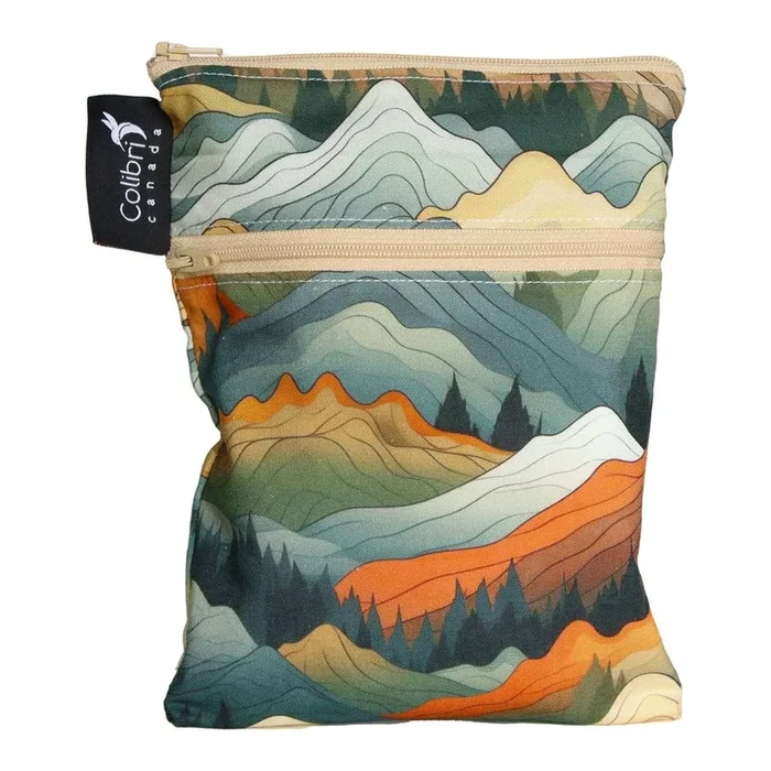 Colibri Wet Bag – Mountains (Mini Double Duty)