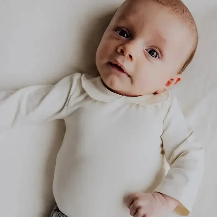 Collar Onesie – Cream
