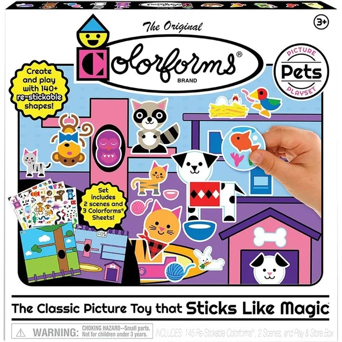Colorforms Pets Picture Playset