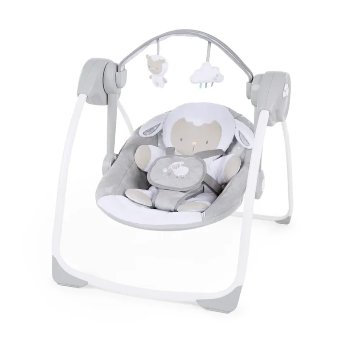 Comfort 2 Go Portable Swing – Cuddle Lamb