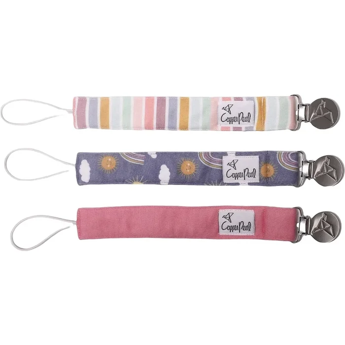Copper Pearl Binky Clips | Hope