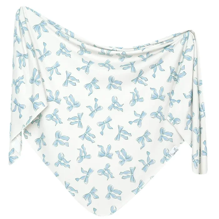 Copper Pearl Knit Swaddle Blanket – Daphne
