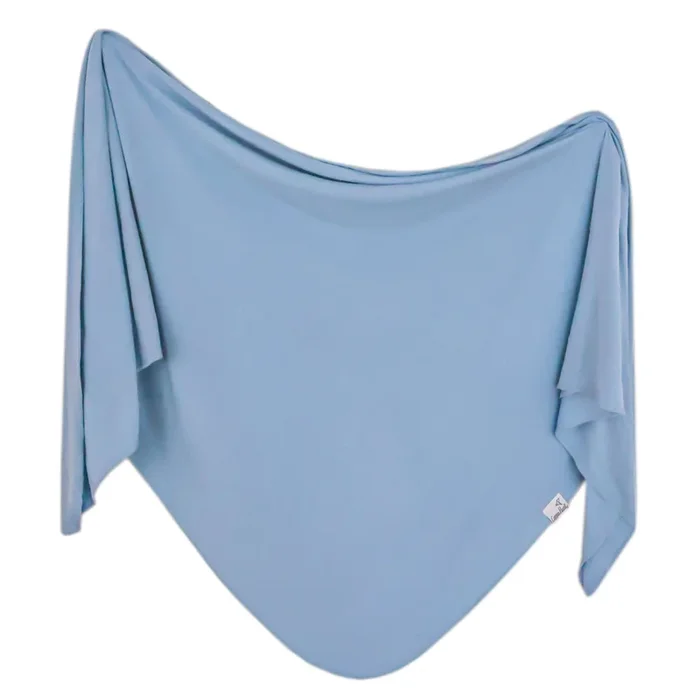 Copper Pearl Knit Swaddle Blanket – Robin