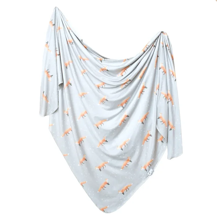 Copper Pearl Knit Swaddle Blanket – Swift