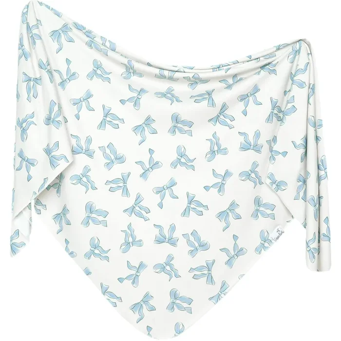 Copper Pearl Knit Swaddle Blanket | Daphne