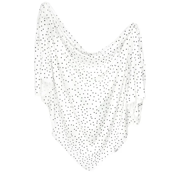 Copper Pearl Knit Swaddle Blanket | Willow