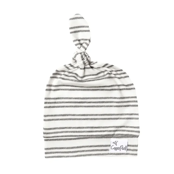 Copper Pearl Newborn Top Knot Hat – Midtown