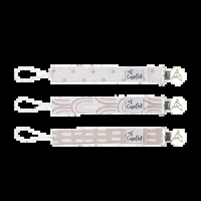 COPPER PEARL Pacifier Clips – Bliss