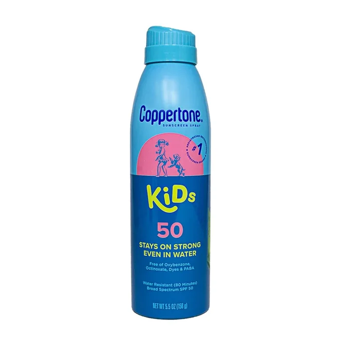 Coppertone Kids Sunscreen Spray SPF 50 – 5.5 oz.