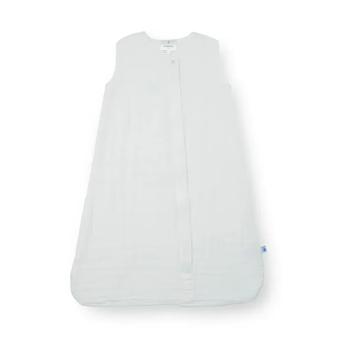 Cotton Muslin Sleep Bag – White