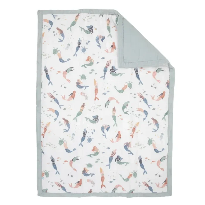 Cotton Muslin Toddler Comforter