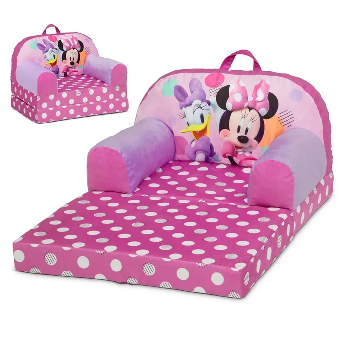 Cozee Buddy Flip-Out Chair – Minnie Mouse