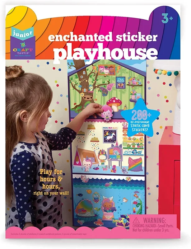 Craft-tastic Enchanted Sticker Playhouse