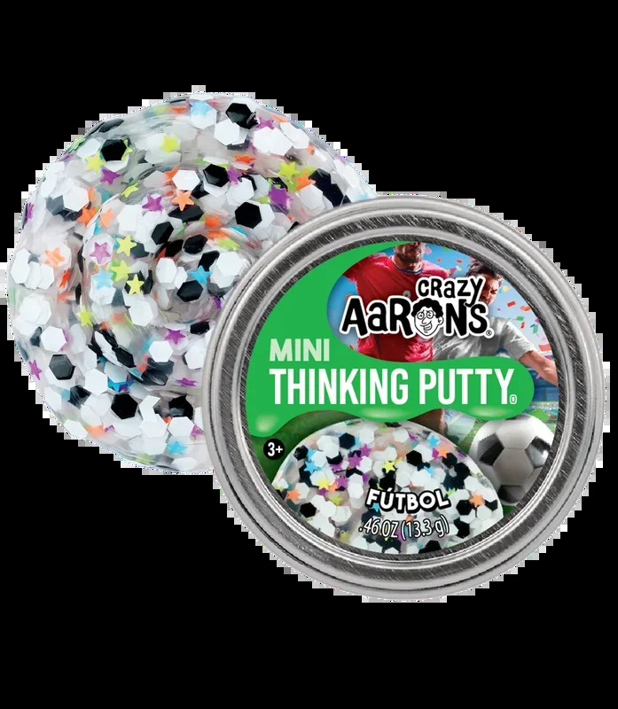 Crazy Aaron’s Mini Thinking Putty | Futbol