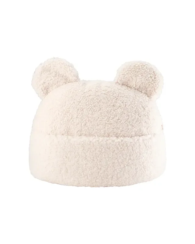 Cream White Teddy Pouch