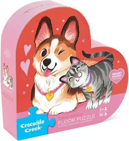 Crocodile Creek 36 Piece Floor Puzzle | Friends Furrever