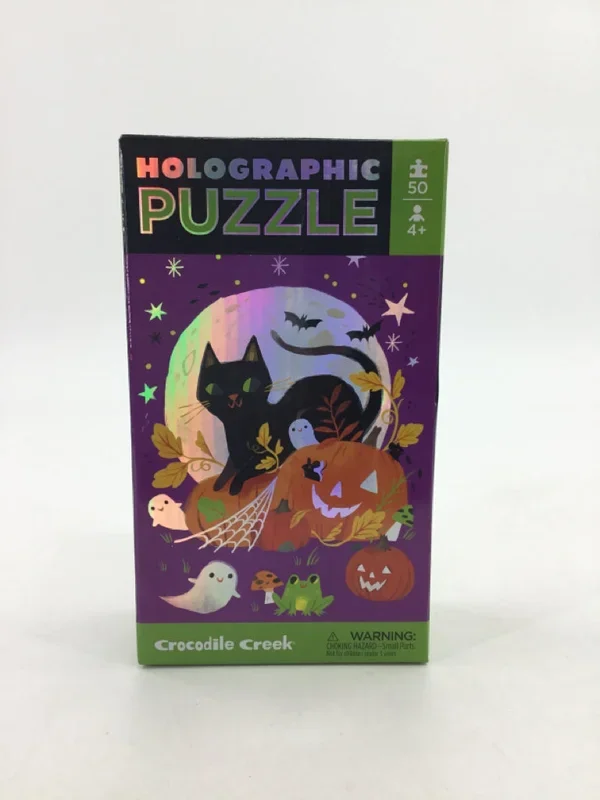 Crocodile Creek Halloween Holographic Puzzle – 50 pcs