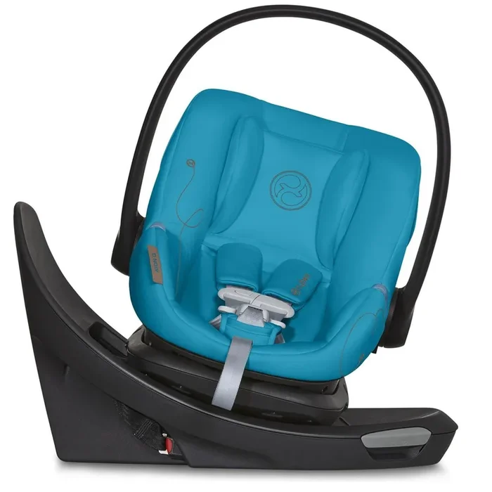 Cybex Aton G Swivel SensorSafe Rotating Infant Car Seat – Beach Blue