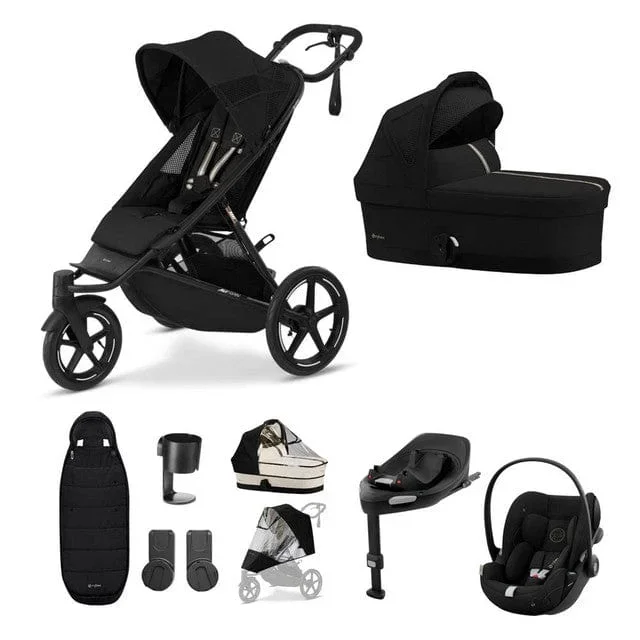 Cybex AVI Spin Luxury Cloud G Bundle – Moon Black