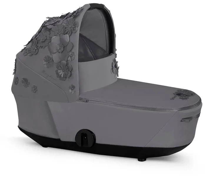 Cybex Mios 3 Lux Carry Cot – Simply Flowers Dream Grey