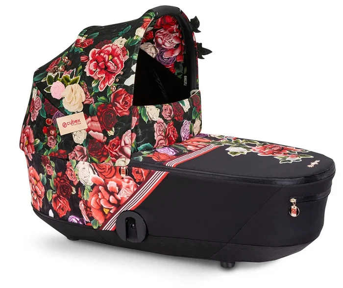 Cybex Mios 3 Lux Carry Cot – Spring Blossom Dark