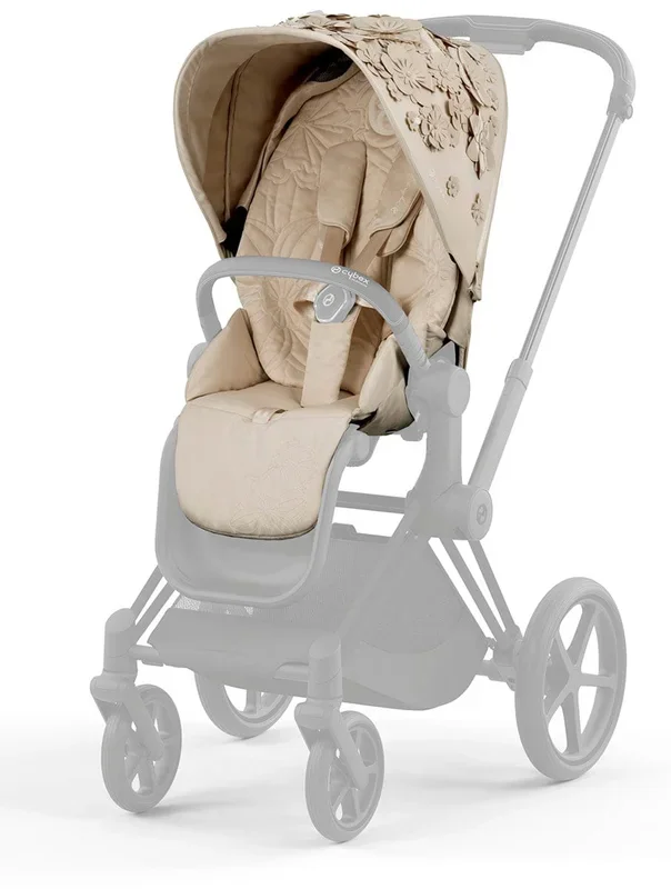 Cybex Priam 4 / ePriam 2 Seat Pack – Simply Flowers Nude Beige
