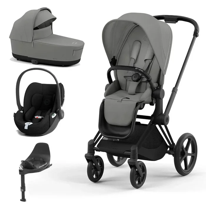 CYBEX Priam Cloud T Travel System – Mirage Grey