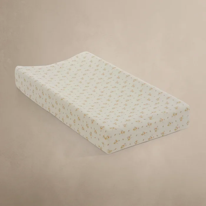 Dainty Floral Changing Pad Cover